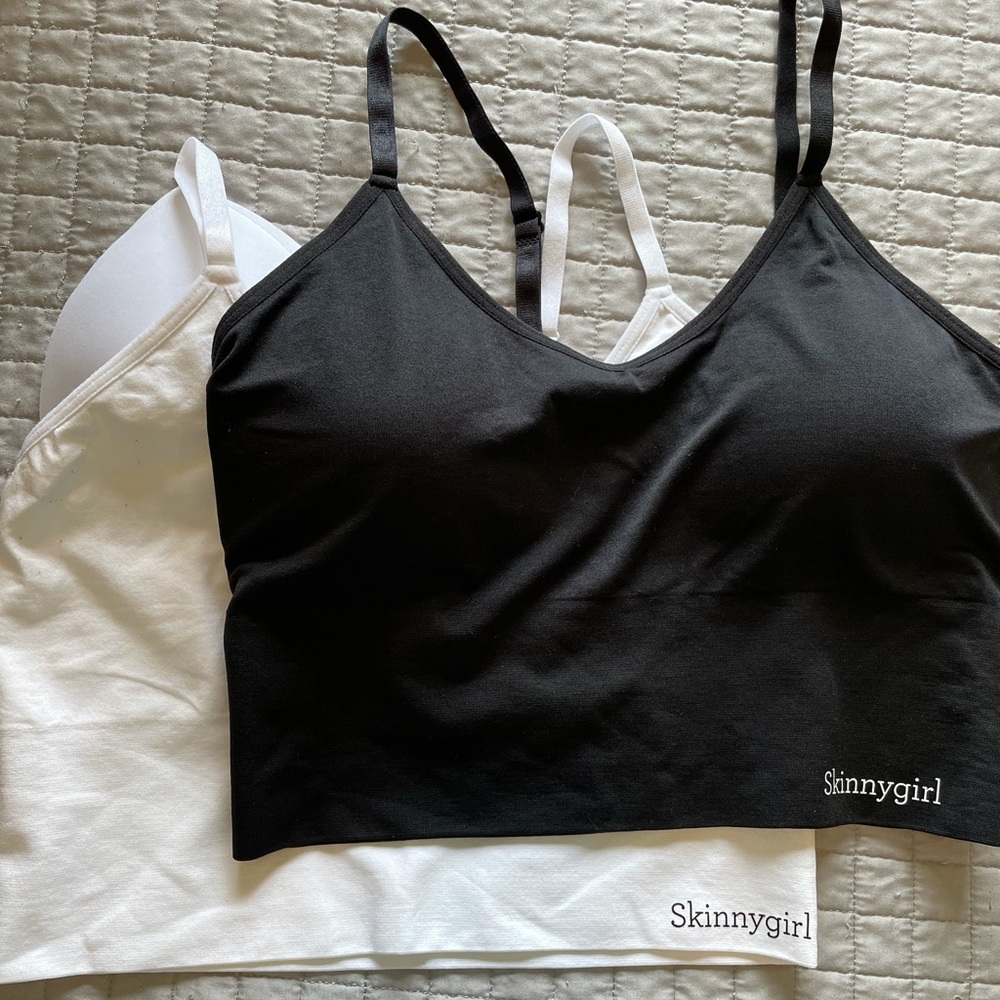 6/$20 EUC skinny girl bralettes
